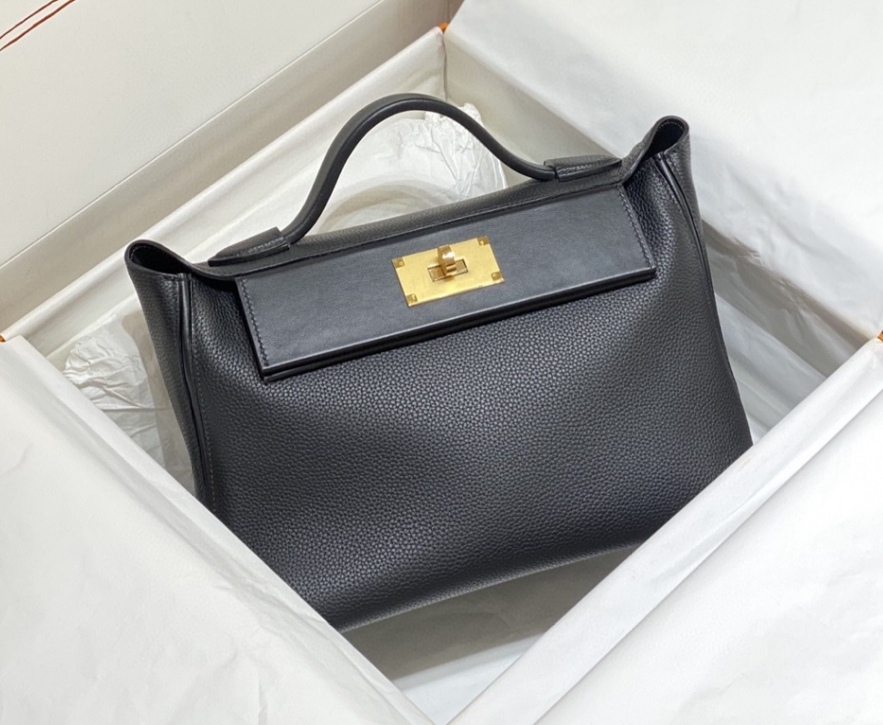 

10A Top Handmade Wax Line Designer Bag Luxury Ladies Handbag Original Classic TOGO Leather Large Capacity Shopping Brand Shoulder Bag Gold Buckle H, Brown