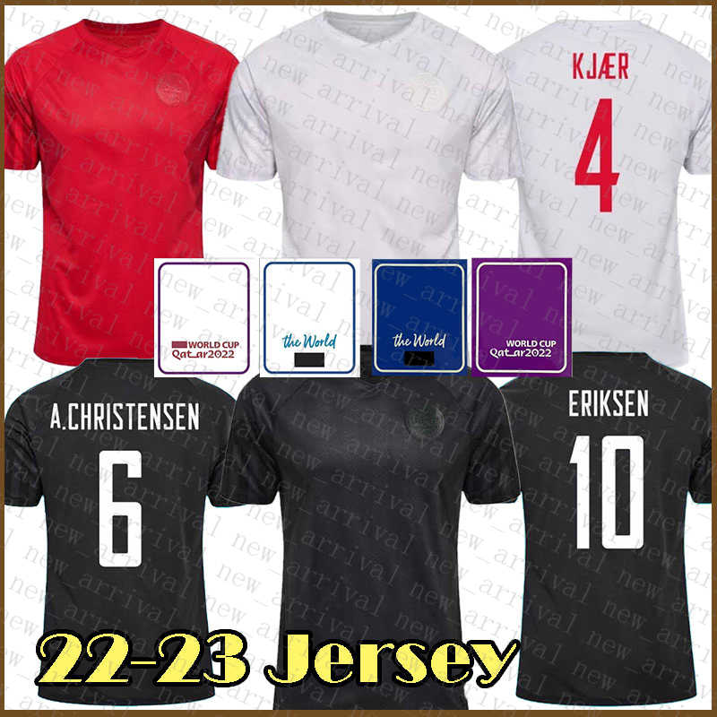 

H04 Denmark Mens Soccer Jersey KJAER Football shirt CHRISTENSEN Kids Kit Skov Braithwaite Uniform ERIKSEN DOLBERG YURARY, Mens danmai