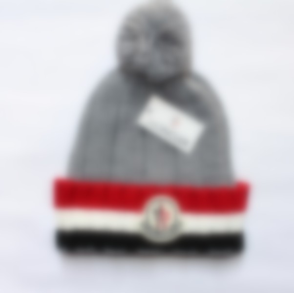 

2023 Knitted goose hat designer wool hat skull hat is enlarged to show small face 5 colors A2