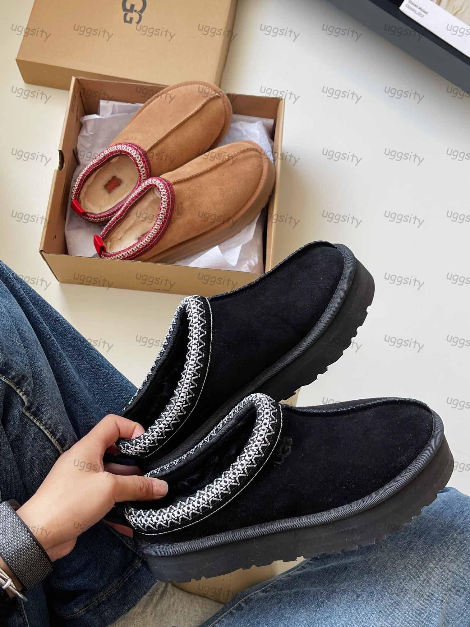 

Australia Classic Snow Boot ugglies Boots Men Work boots Designer Tasman Slipper Womens Half Warm Boot Winter Fur Plush Satin Ankle Boot aBO, Customize