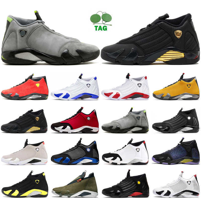 

high quality 14s Jumpman Basketball Shoes Mens Trainers 14 University Gold Gym Red Bred Toe Candy Cane Thunder Utility Black outdoor sport, #1 university gold