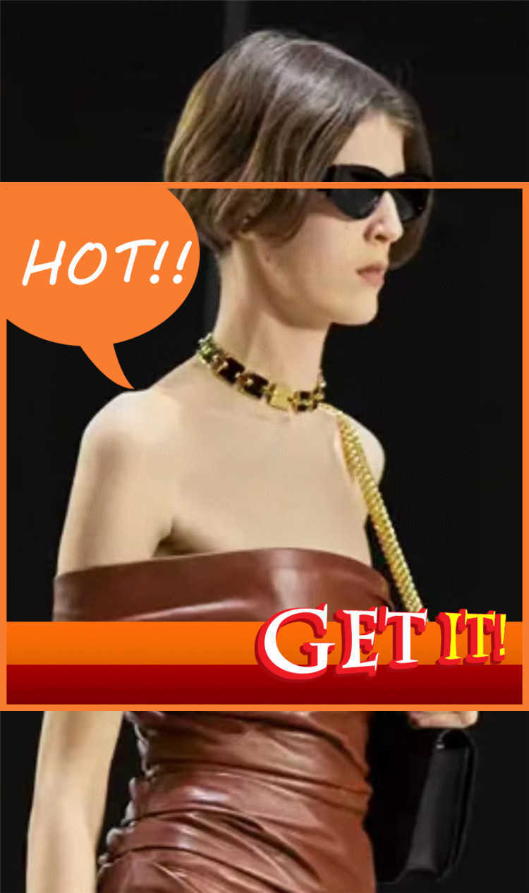 

Fashion Luxury Designer Sunglasses 22ss New Cl Sunglass Catwalk Ins Windnet Red Same Cl40531u Personalized Cat's Eye Fashion Ink