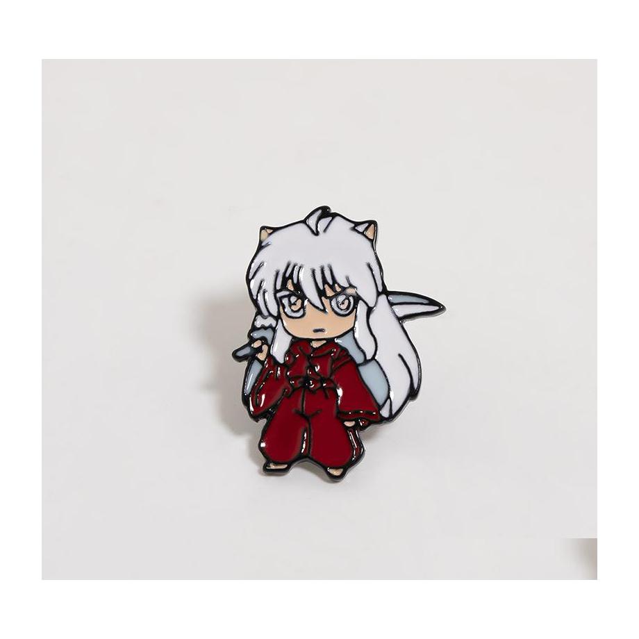 

Pins Brooches Japanese Badges With Enamel Pin Brooches On Clothes Cute Lapel Pins Backpack Accessories Decorative Jewelry Year Gift Dh0Su