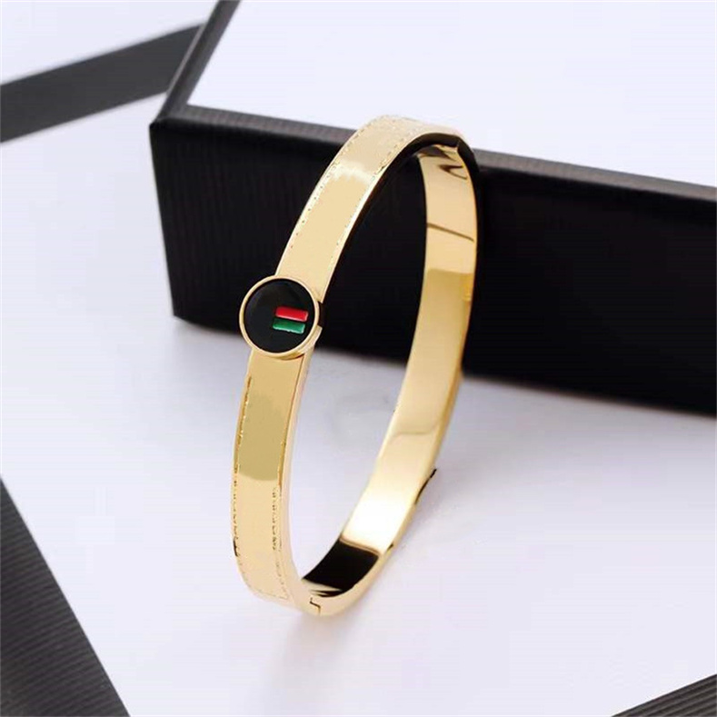

Luxury Brand gold bangle bracelet Stianless Steel Silver Jewelry For Women Men Couple Bangle Design Rose Golden Diamond Love Bangles Wedding Designer Bracelets