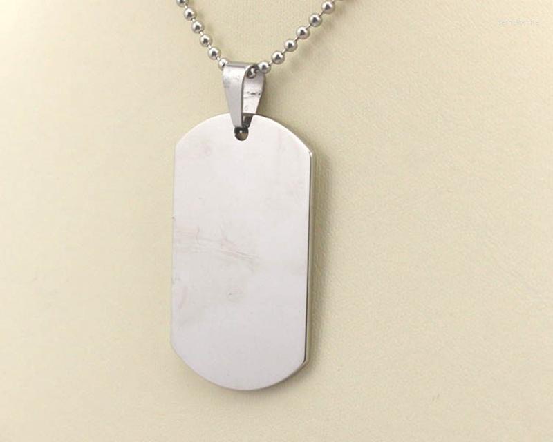 

Pendant Necklaces Arrval Fashion Necklace Fine Jewelry Custom 316l Stainless Steel 1pc Dog Tag