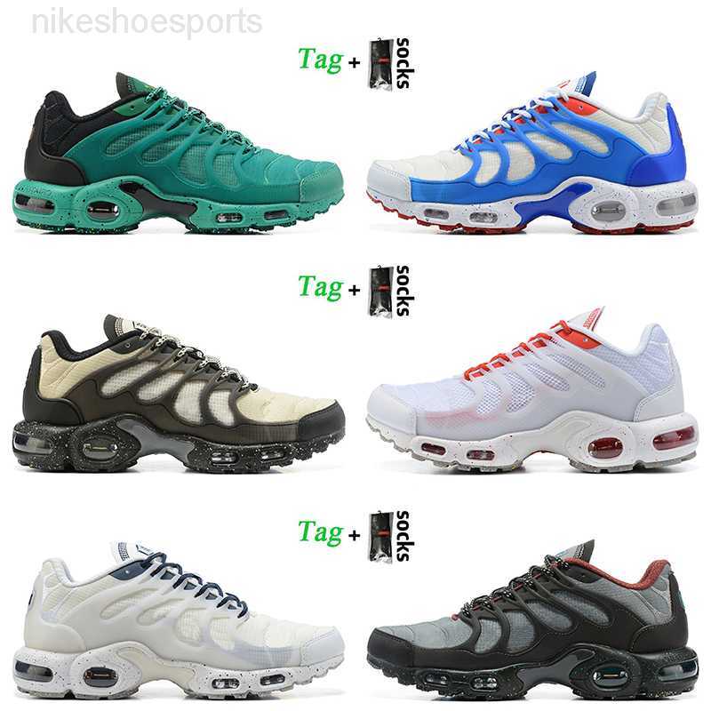 

TNPLUS Tuned Women Mens Sport Running Shoes Tn Terrascape Plus Dark Green Beige Navy Blue Pink White Red Shattered Ice 14HS, 40-46 shattered ice black