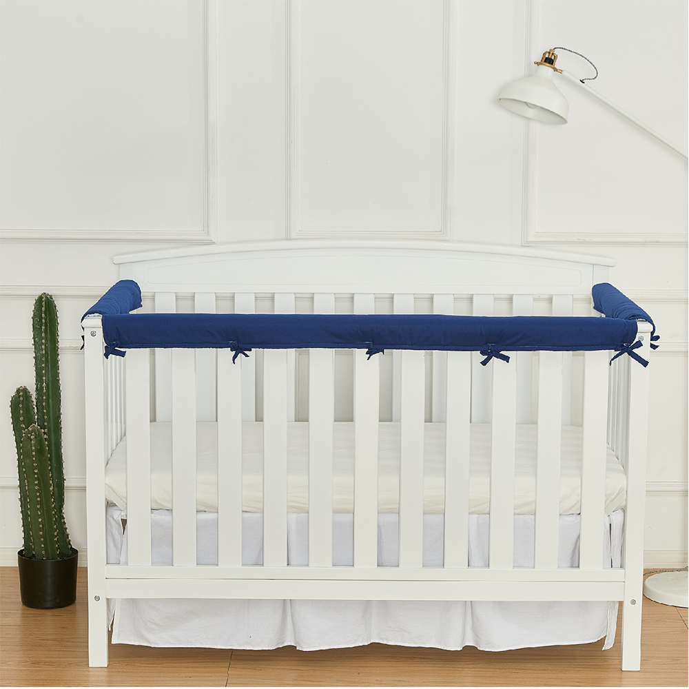 

Corner Edge Cushions Thickened Crib Rail Cover Anti collision Anti bite Strip Stitching Bed Buffer Fence Protective Soft 221130
