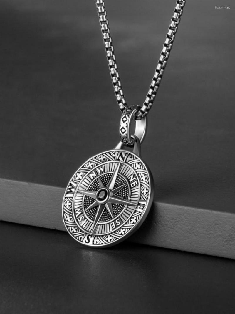 

Pendant Necklaces Men Women Casual Vintage Viking Compass Necklace Fashion Jewelry