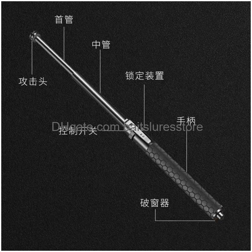 

Martial Arts 26Inch Metal Tube Martial Arts Training Equipment For Both Men And Women Can Stretch In Three Sections. Drop Delivery S Dhjdw