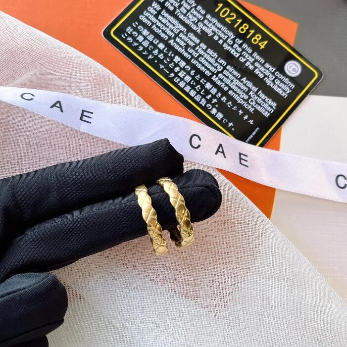 

Premium Design Earrings Luxury Charm Jewelry Earrings Designer Style Accessories 18k Gold Plated Delicate Elegant Gifts Selected Popular Brands Gift A772