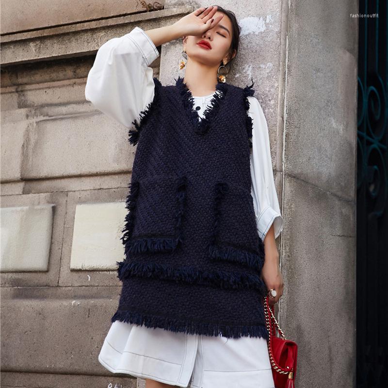 

Women's Vests Vest For Women Female Auumn Winter Fashion 2022 Waistcoat Ladies Warm Sleeveless Jacket TA1098