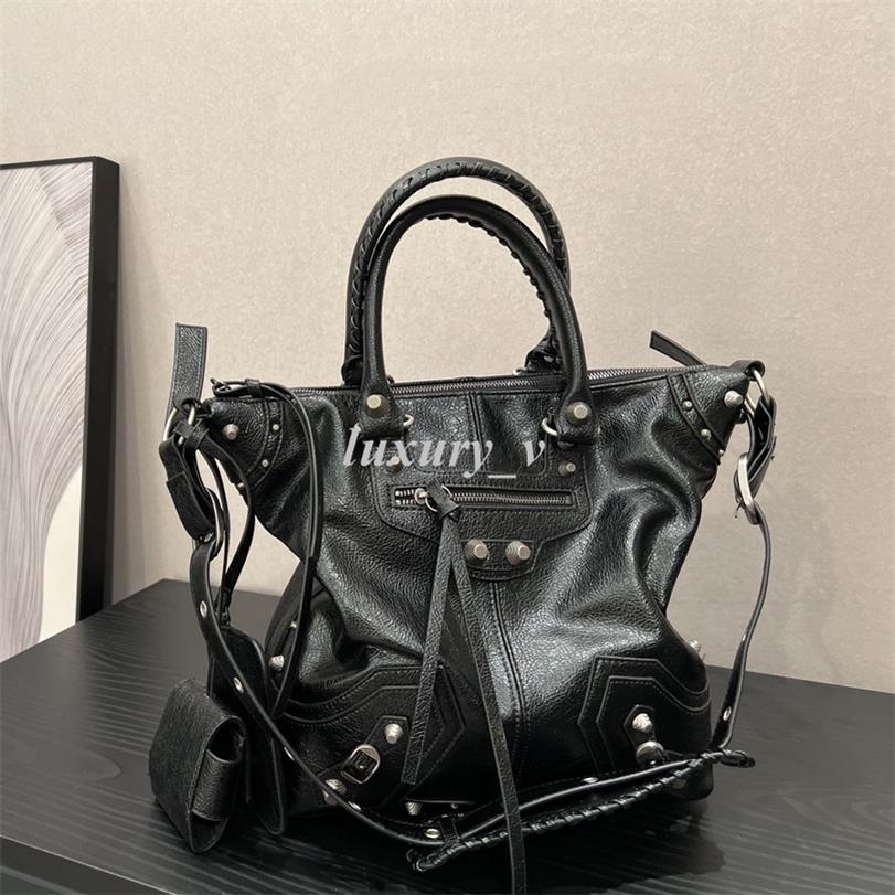 

Designer Totes Neo Le Cagole Classic City Bag Xs Mini Motorcycle Handbag The Combination Of Biker Bag Women Shoulder Bags Crossbody Purse With Mirror, Color 1