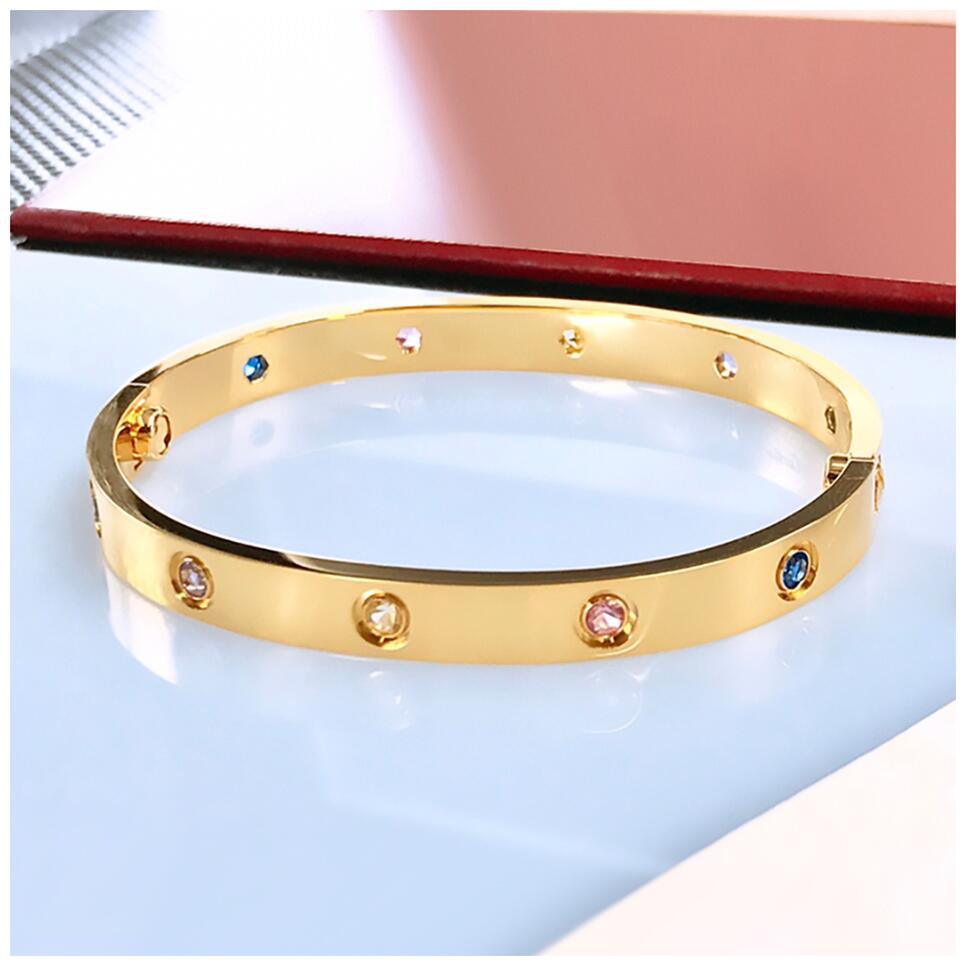 

Love Bracelets Carti Bracelet Screw Bangle Friend Ship Braclets Armband Damen Bangles For Bride Gold Chain Braclet Pulsera Acero Hombre Bracciale Argento Donna