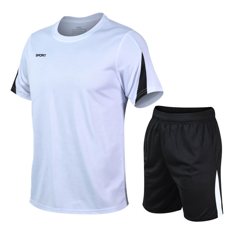 

Men's Tracksuits 2 PCS Running Fitness Tracksuit Gym Sportwear Suits Breathable Sportsuit Quick Dry Sport Set For Workout Outdoor Leisure 221201, Grey