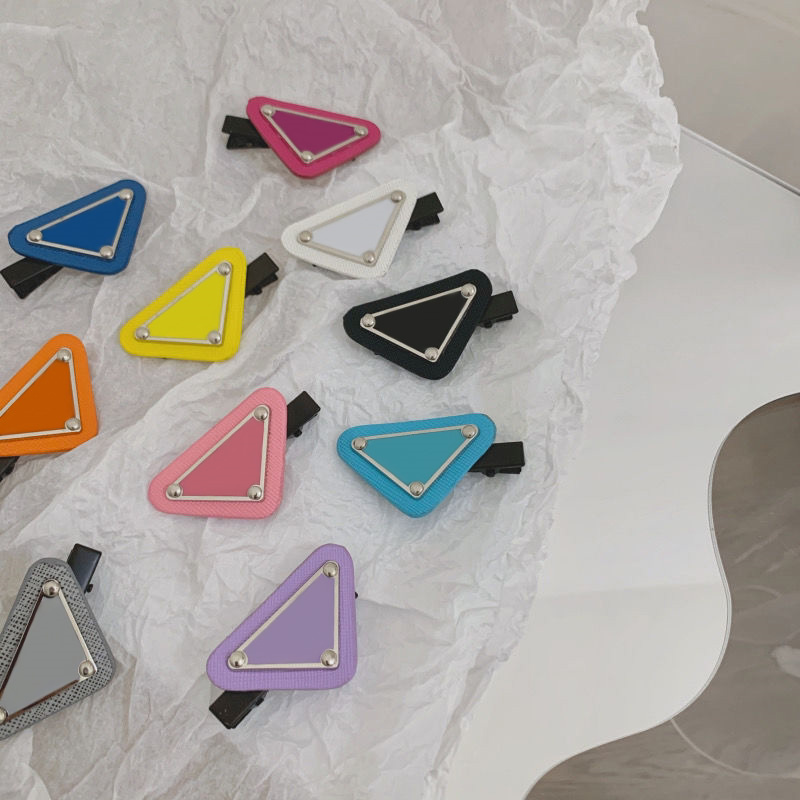 

High Quality Multicolor Hair Clips Hairclip Designer Fashion Luxurys Brands Leisure Hair Accessories Classic Letters Ten Colors Hairpin