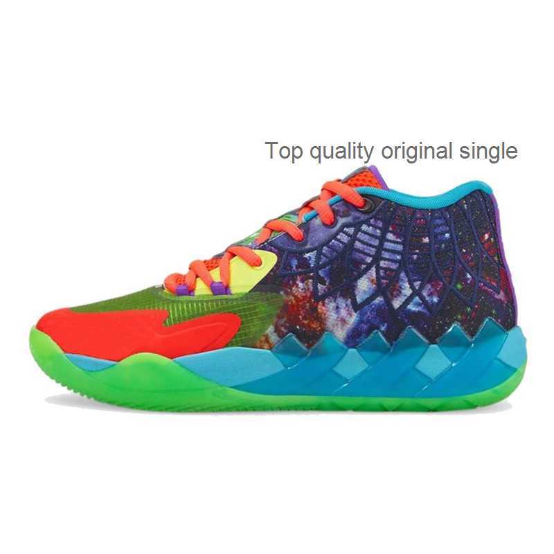 

MB.01 Basketball Shoes LaMelo Ball 1of1 Mens 3 Three Balls Sneakers White Blue Red Rock Ridge UFO Rick and Morty Queen City Galaxy Outdoor, Thanks