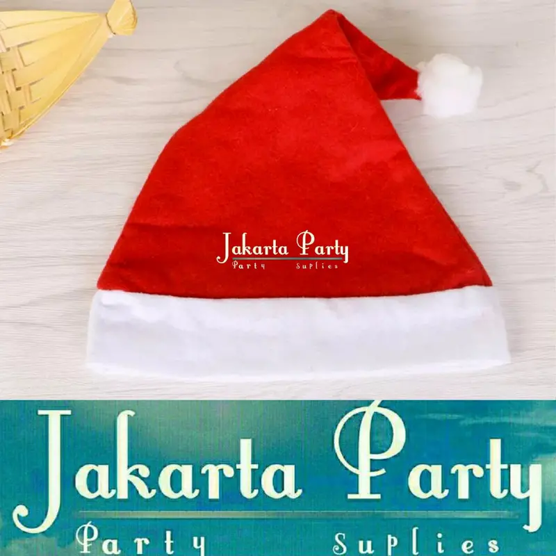 

Plain Christmas Designer fashion 5A quality Hats Children Santa Hats Xmas Hat, Red