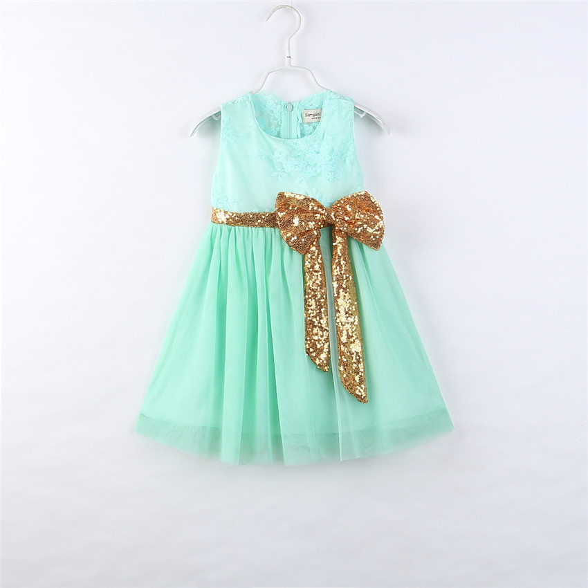 

Girl Party Sequin Gowns Evening Princess Dress Tutu Baptism Fancy Kids Dress Birthday Wedding Skirt Children Summer, As picture