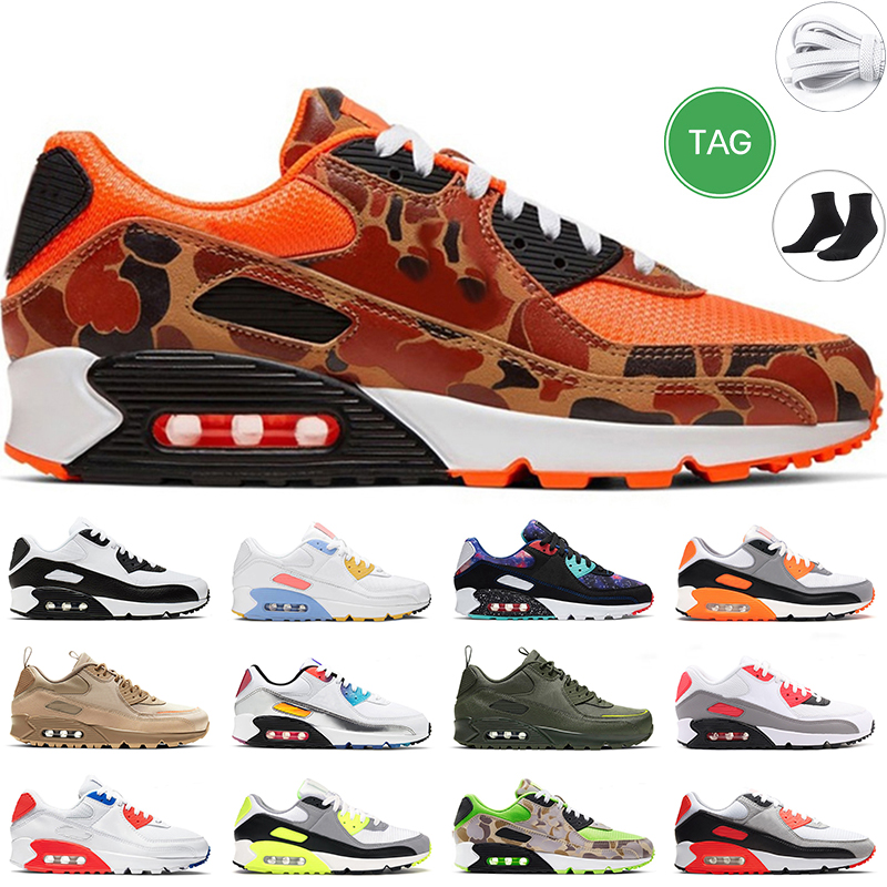 

men women running shoes max Orange Green Desert Camo Light Bone Triple White Black Laser Blue mens trainer sports sneakers, #13