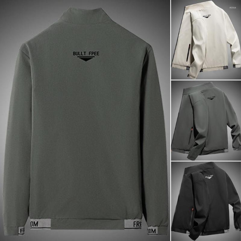 

Men's Jackets Autumn Men's Bomber Fashion Outwear Discovery Channel Slim Fit Coats Mens Streetwear Baseball Male Clothing, Black