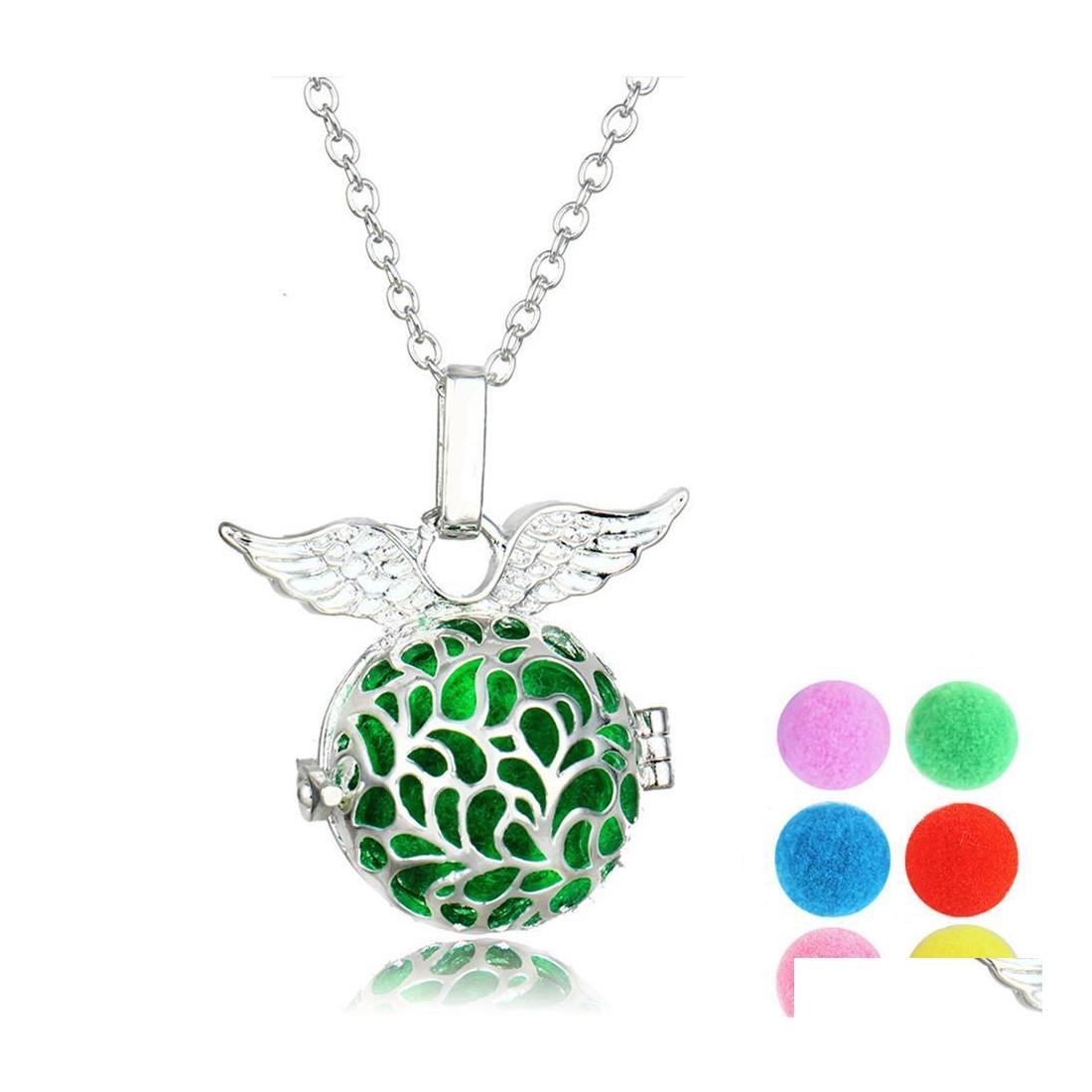 

Pendant Necklaces Aromatherapy Color Ball Necklace Personality Diy Per Divergence Pendant Gift Drop Delivery Jewelry Necklaces Pendan Dhqar