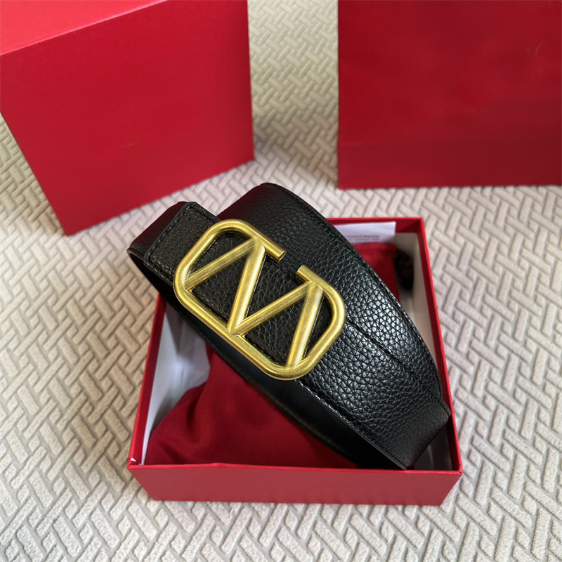 

Designers Belts Luxurys Leather High Quality Letter Belt for Men Designer With Red Box Smooth Buckle Mens Belts Width 3.8cm