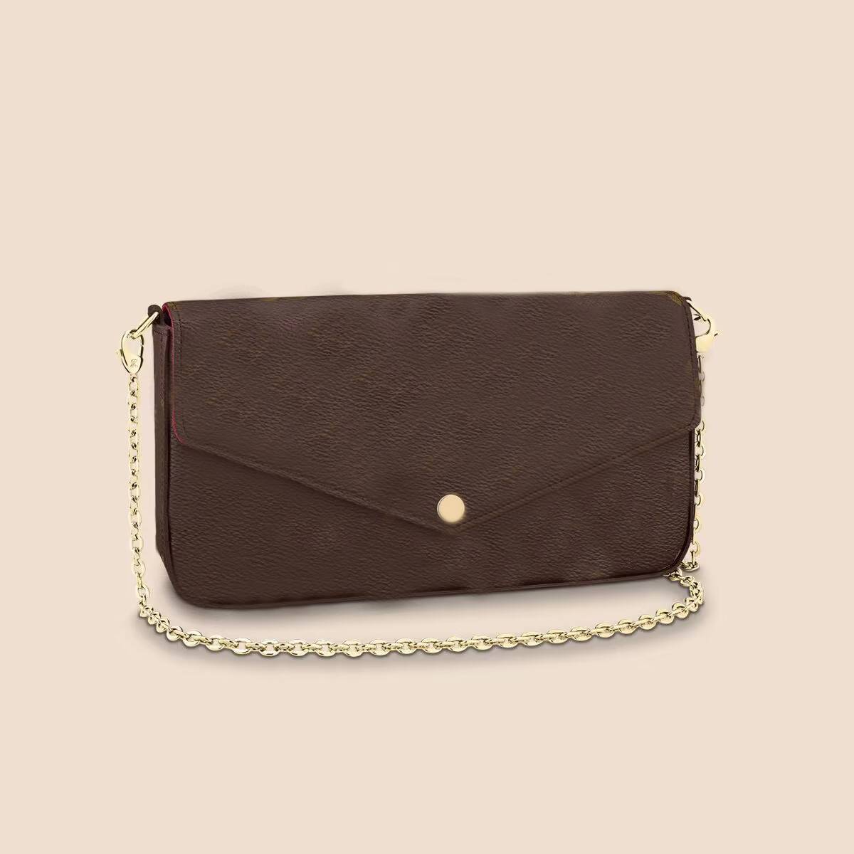 

Famous womens purse luxurious bag designer wallet handbags luxurys brown black travel onthego pochettes cosmetic evening party chain crossbody shoulder bags, 9#