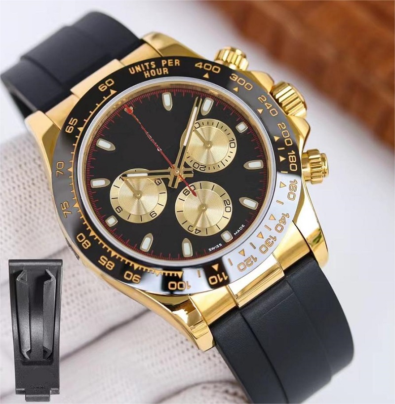 

5A watch for man mens watchs wristwatch top brand datona automatic mechanical watches men ladies wristwatches 904l strap panda pepsi waterproof, Gray