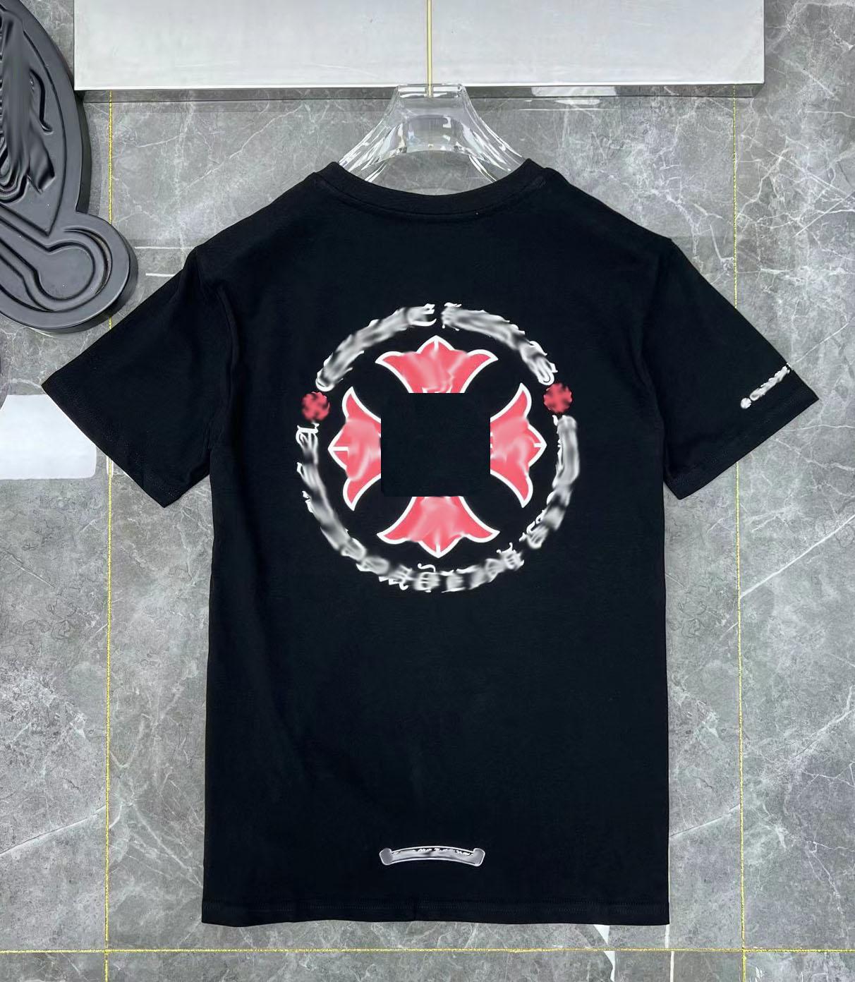 

Fashion Luxury Mens t Shirts Ch Brand Men Sanskrit Letter T-shirt Horseshoe Cross Designer Tshirts Man Hip Hop Sweater Summer Women Classic Tops Tees Shirt 8h4, 19