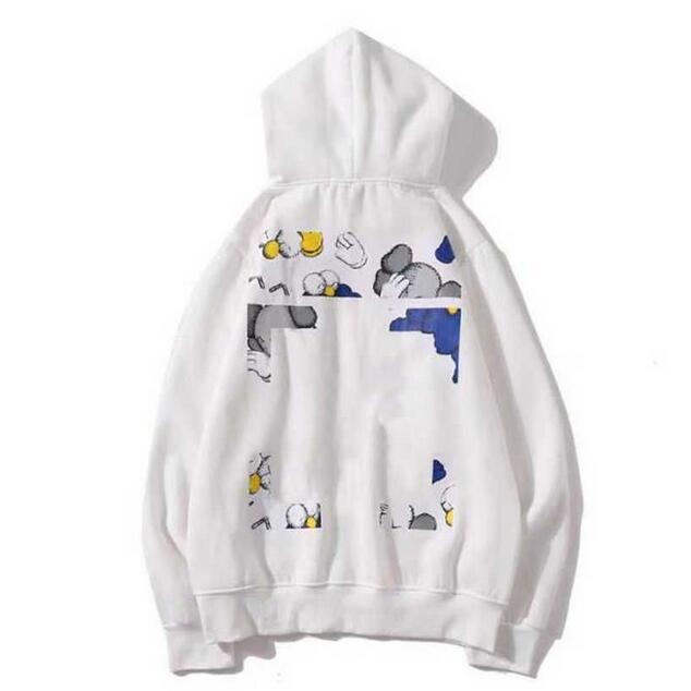 

Fashion Mens Loose Offs Hoodies High Quality Brand Classic Sweatshirts Hoodie Cotton Pullover Long Sleeved Back Oil Paint Arrow x Men Women HGYU, 16