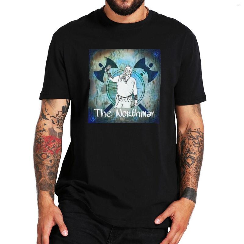

Men' T Shirts The Northman Tshirt 2022 American Historical Horror Movies Classic Tee Cotton EU Size O-Neck Homme Camiseta, Black