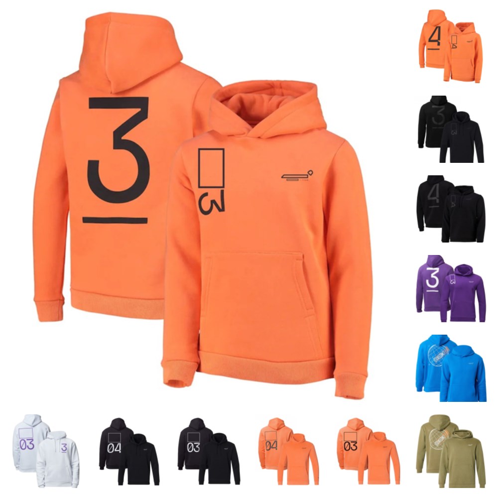 

New F1 Racing Hooded Sweater Formula One Team Wear Casual Sports Men's Sweater