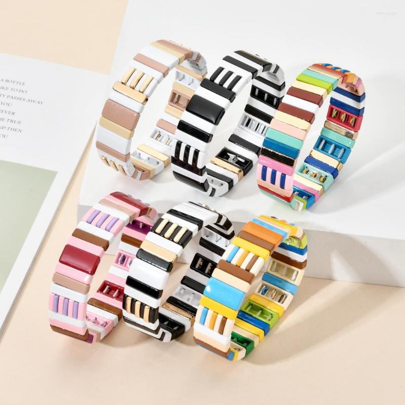 

Charm Bracelets Design Bohemian Bracelet DIY Wide Beads Bracelets&Bangles Women Girls Handmade Wristband Party Jewelry Gift