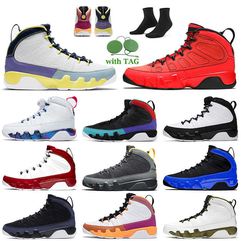 

Jumpman 9 9s Basketball Shoes Change The World University Gold Chile Red White Pink Multi Color Oregon Ducks Statue Sports Trainers Sneakers, D43 black (red symbol) 40-47