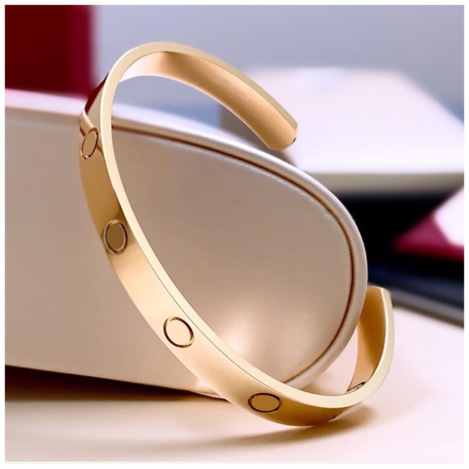 

Love Bracelets Carti Bracelet Cuff Screw Bangle Ladies Gold Braclets Personalisiertes Armband Bangles Gold Eternity Braclet Pulsera Personalizada Mujer