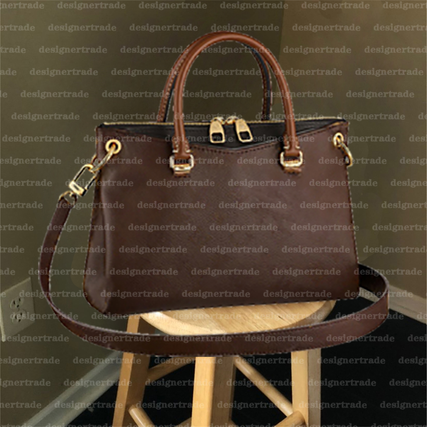 

Shopping Leather Wallets Designer Woman Messenger Totes Adjustable Classic Single Shoulder Fashion Retro Handbags Designertrade, #wb02