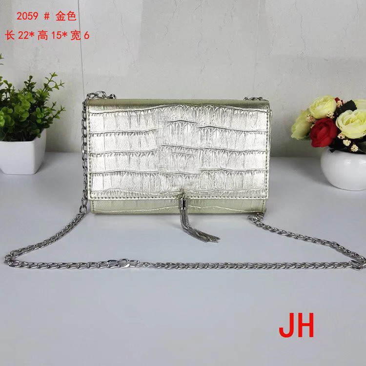 

2023 Women Bags Designer Evening Fashion Chainbags Simple Lady Shoulder-bags Classic Handbag Luxury Totes Female Chainbag Pocket, No bag
