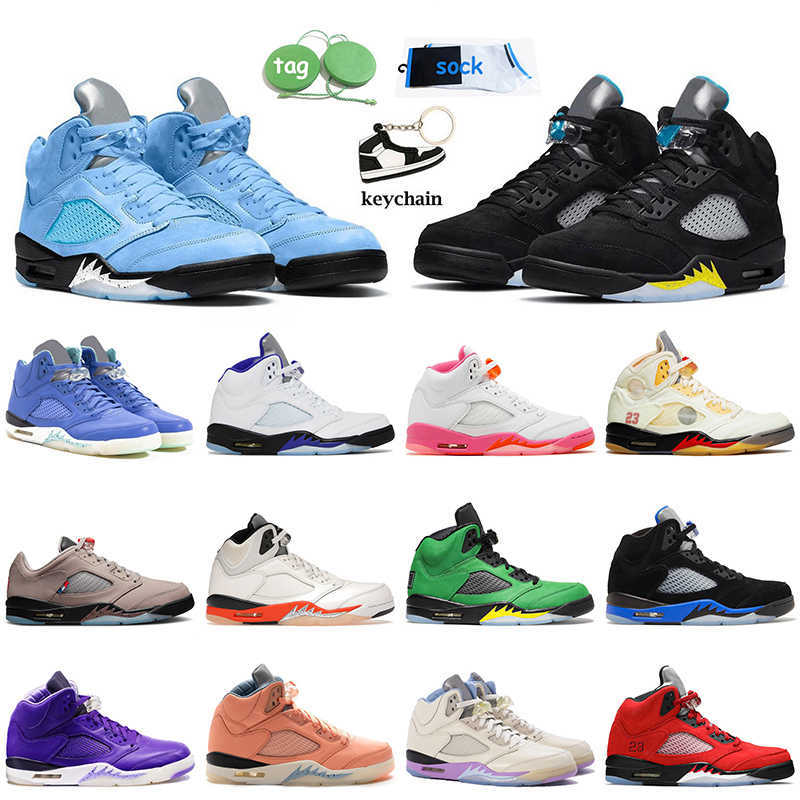 

2022 Fashion Basketball Shoes 5s Jumpman 5 UNC University Blue Aqua DJ Khaled x We The Bests Pinksicle Concord Green Bean s Shattered, B10 unc university blue 40-47