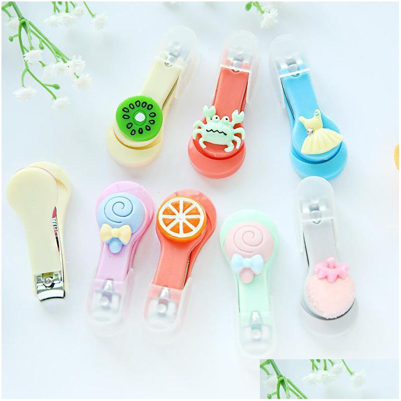 

Nail Clippers Nail Clippers Scissors Manicure Tools Stainless Steel 20Pcs Mixed Colors High Quality Cute Animal Pet Fruit1 Drop Deli Dhxap