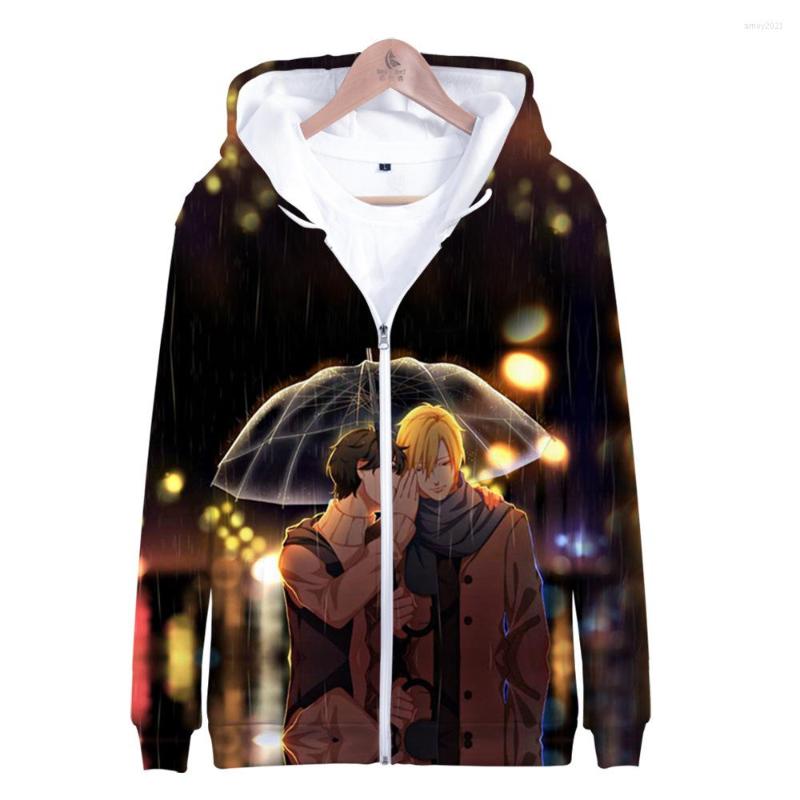 

Men's Hoodies 2022 Yaoi 3D Printed Zipper Men/Women Fashion Long Sleeve Hooded Sweatshirt Streetwear Tops, 3d8