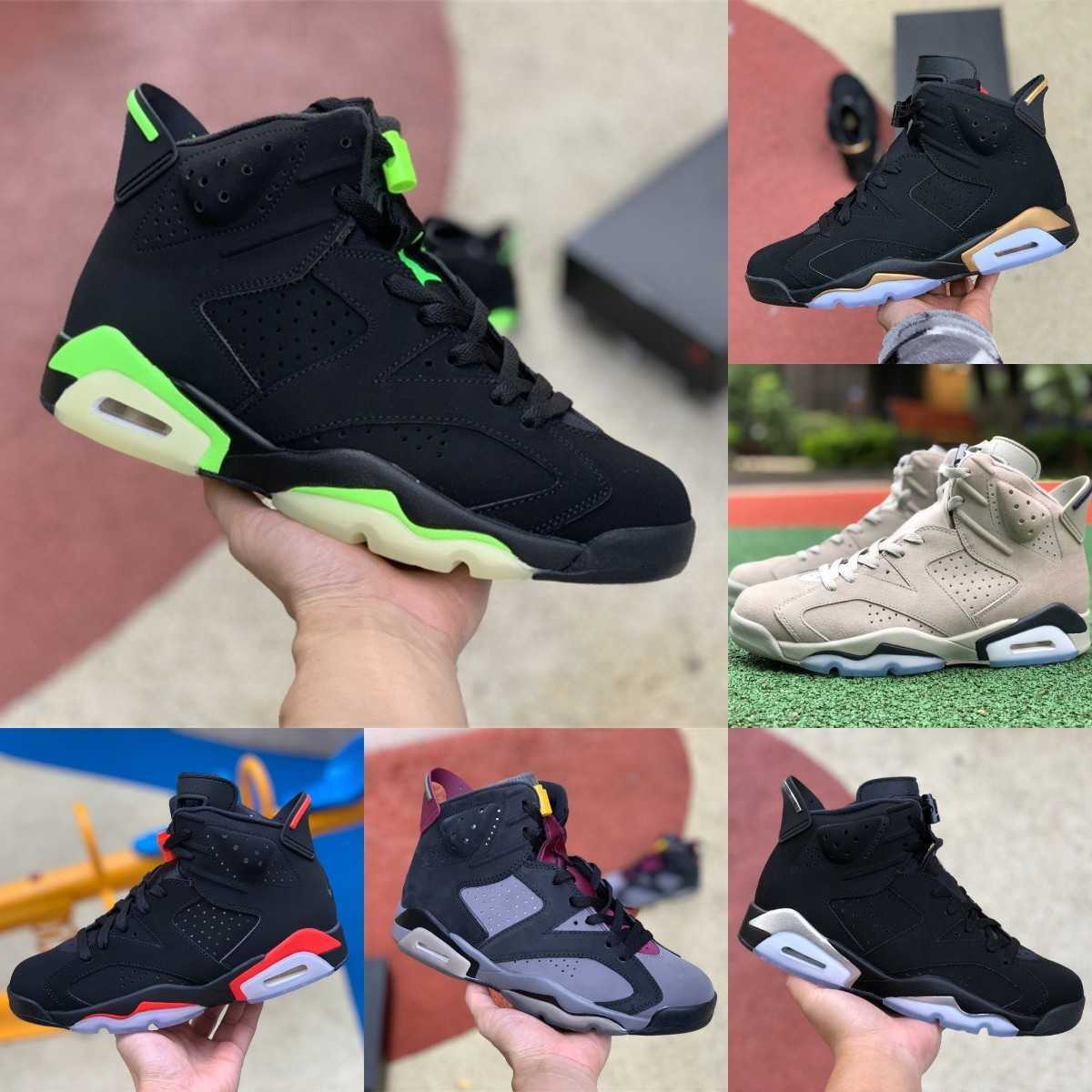 

Jumpman Electric Green Men High Sports Basketball Shoes 6 6s Bordeaux Silver Midnight Navy UNIVERSITY BLUE Georgetown Unc Carmine Dmp Oreo Black Infrared Sneakers, Please contact us