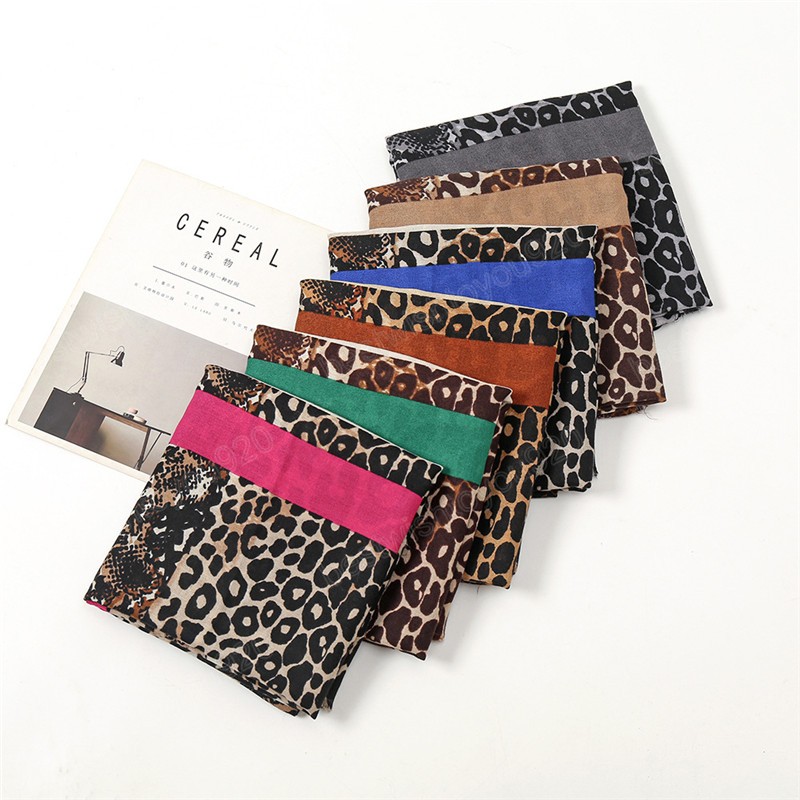 

Fashion Women Viscose Scarf Sexy Leopard Dot Fringe Shawls and Wraps Lady Pashmina Foulards Stole Bufandas Muslim Hijab 180x90Cm