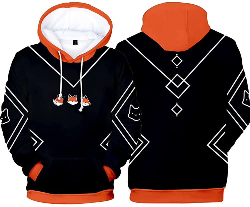 

Fundy Merch Hoodie Cosplay Long Sleeve Streetwear Hooded Sweatshirts Women/Men Harajuku Casual Hoodie Tops, 02