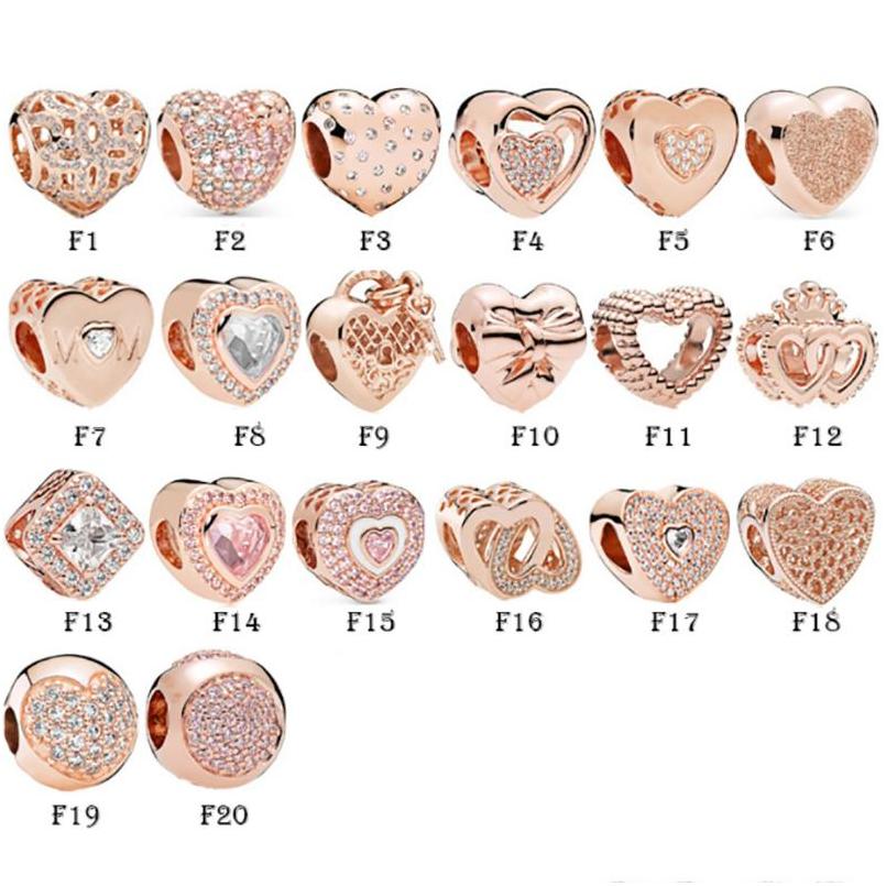 

Charm Bracelets New 925 Sterling Sier Fit Pandora Charms Bracelets Rose Gold Love Heart Key Bow Lock Crown Infiniti Charm For Europe Dhgac