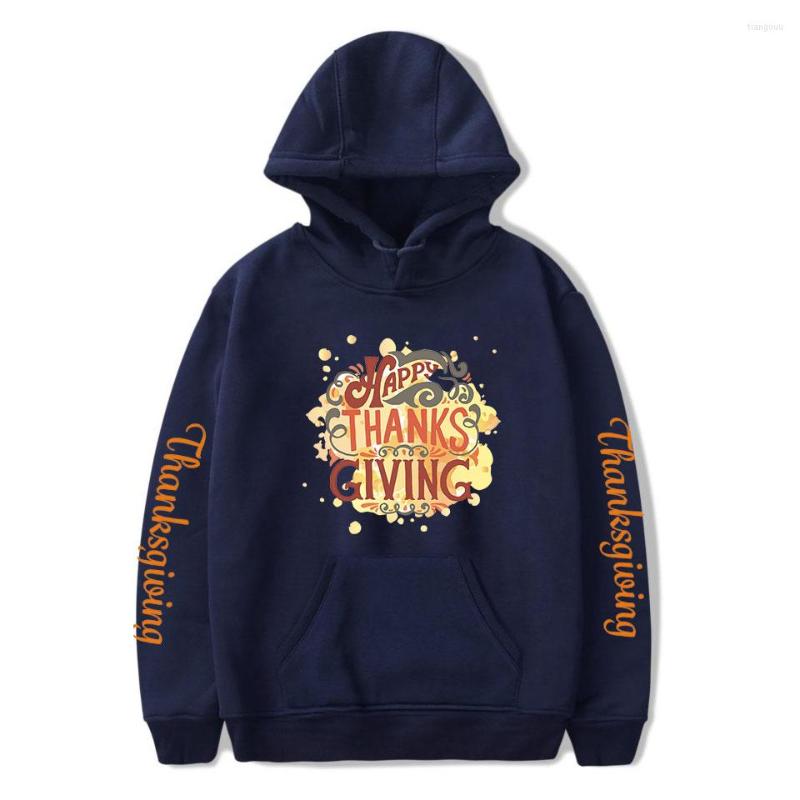 

Men's Hoodies Thanksgiving Day Fashion Streetwear Print Hoodie Autumn Pograph Pose Sweatshirt Men Women Long Sleeve Clothes, Black