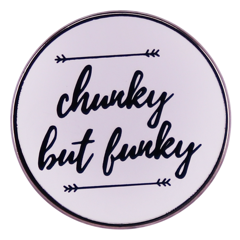 

Chunky But Funky Button Badge Backpack Hat Decorative Accessories, As picture