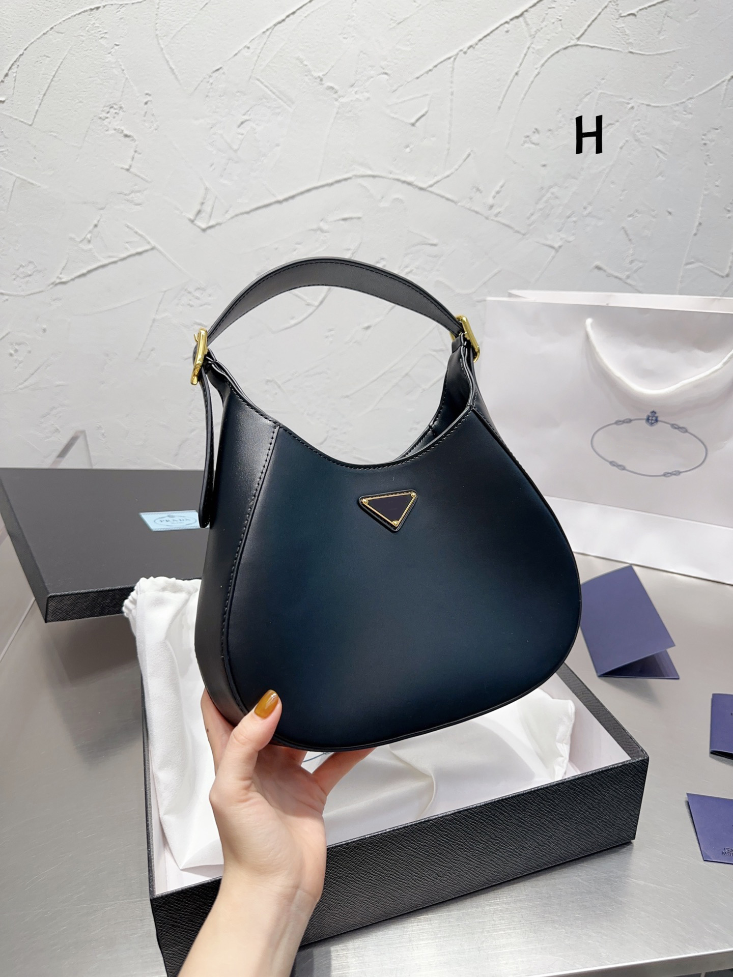 

HH Women Cleo Shoulder Bag SPAZZOL ATO genuine Leather Handbag Classic Underarm Hobo Bags Fashion Lady 2022 Purses Wholesale handbags purse 776770, Add additional shipping fee