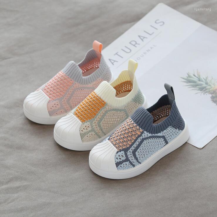 

Athletic Shoes Autumn Baby Girls Boys Casual Infant Toddler Kids Non-slip Soft Bottom Stitching Color Student Sneakers Size 21-30, 01