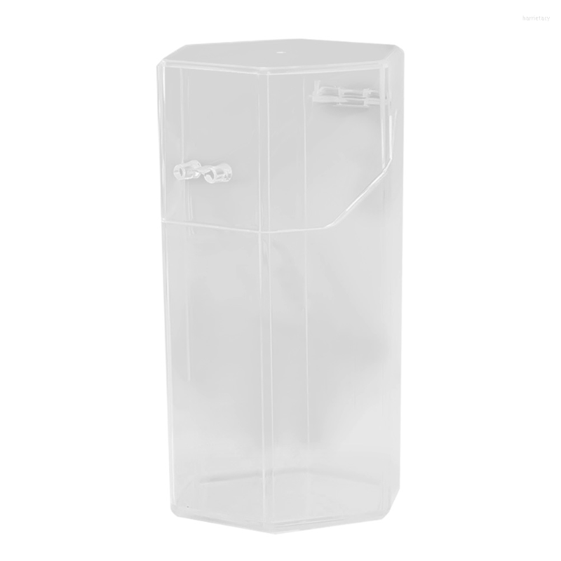 

1pc Brushes Holder Hexagon Empty Makeup Brush Organizer Container For