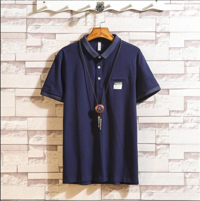 

Men's Polos ZNG 2022 Fashion Brand Men Polo Shirt Solid Short-Sleeve Slim Fit Mens Shirts Casual, A60-4